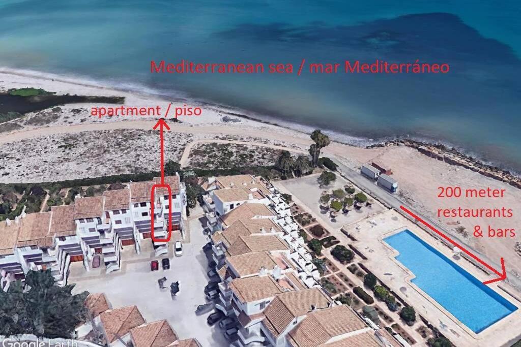 Beachfront Apt! Ac - Pool - Parking Διαμέρισμα Αλτέα Εξωτερικό φωτογραφία